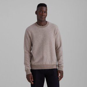 Club Monaco Cashmere Jacquard Crewneck Sweater